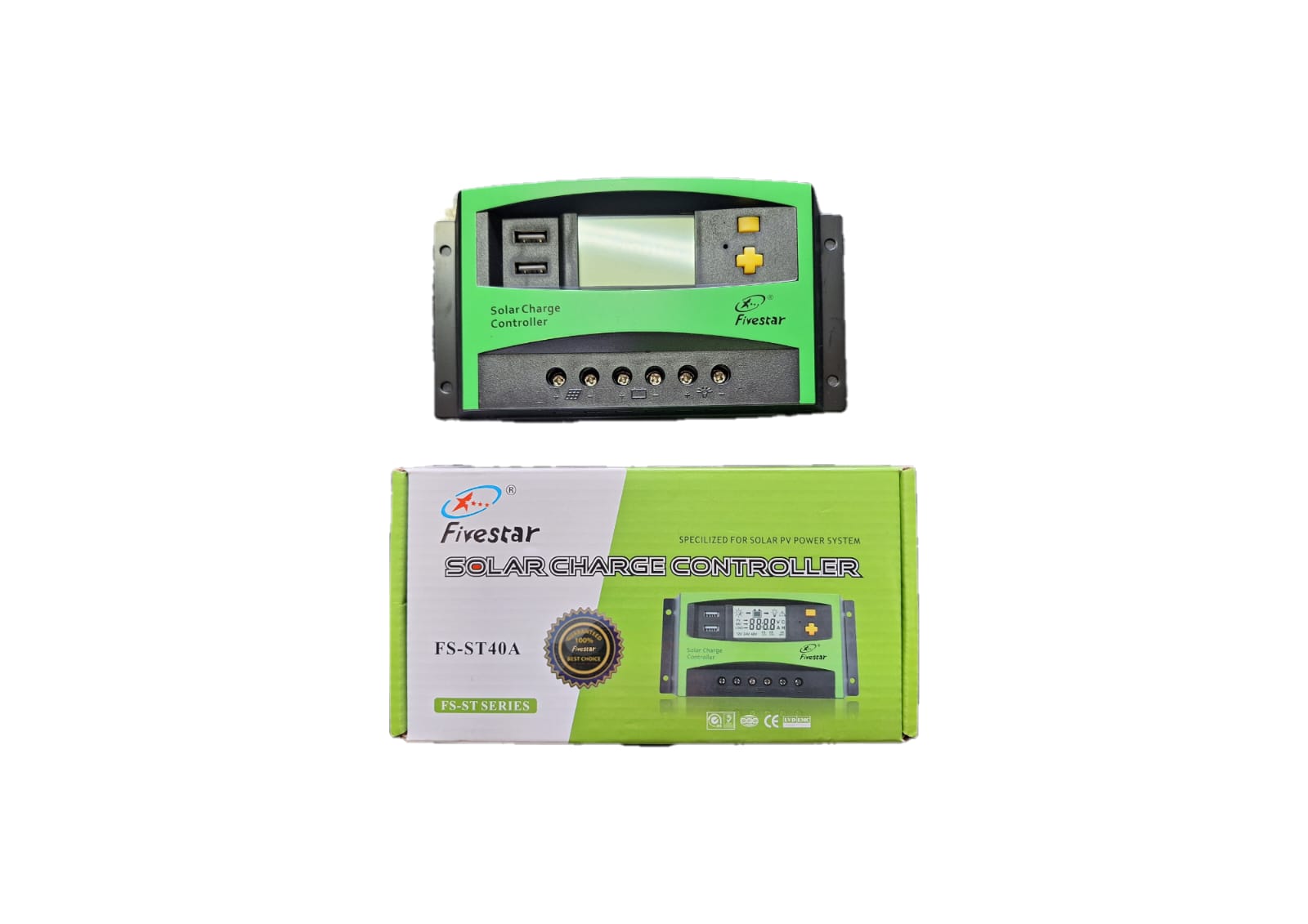 Fivestar - 12v/24v 40a PWM Solar Charge Controller - Weldtech