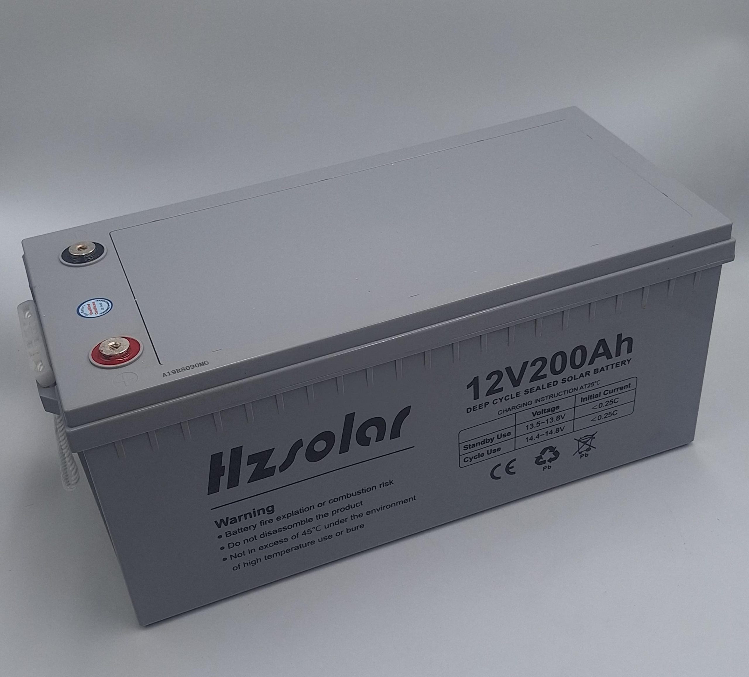 Hz Solar 12v 200ah Gel Battery - Weldtech Engineering & Solar